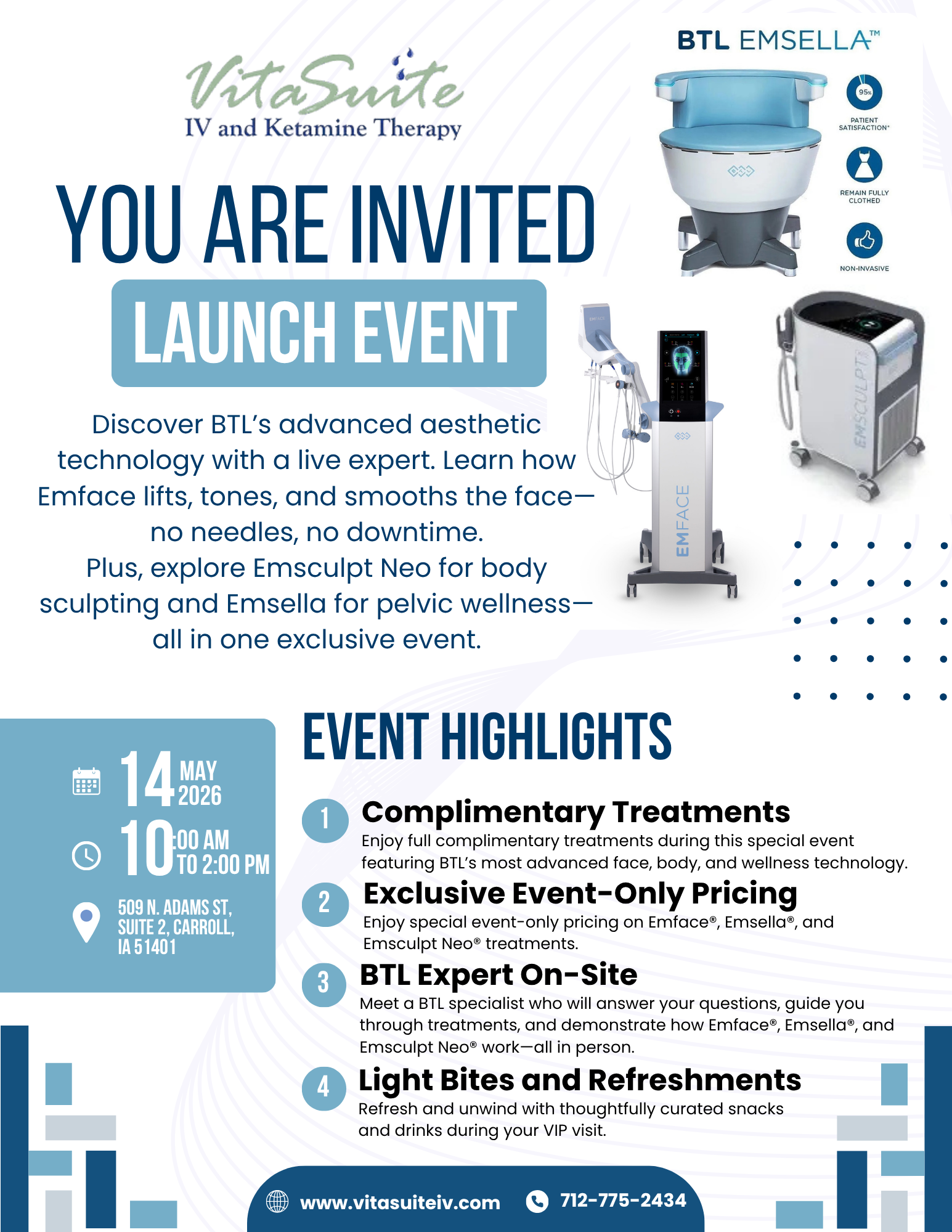 BTL Emsella Launch Event